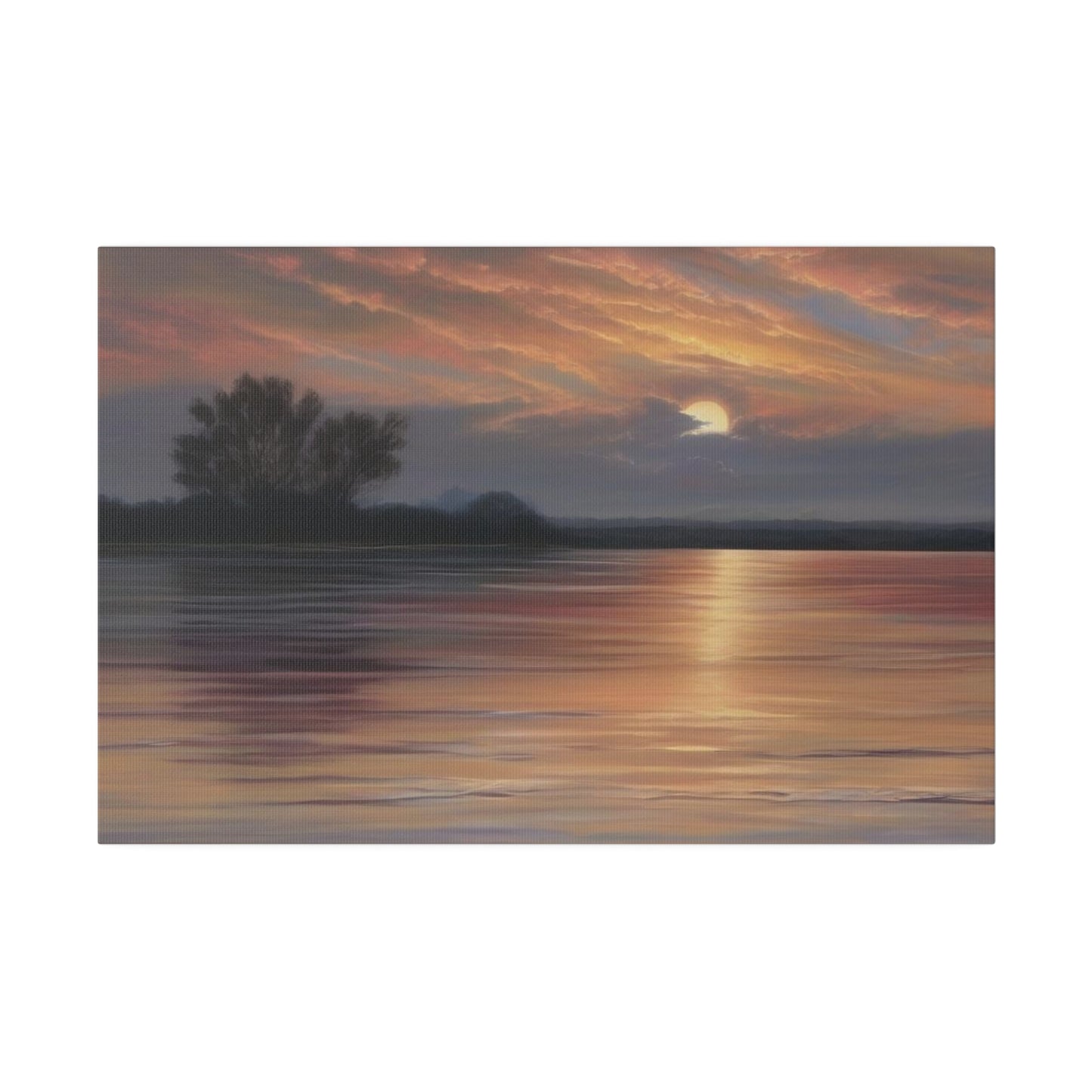 Sun Rise, Wall Art, Matte Canvas, Stretched, 0.75"