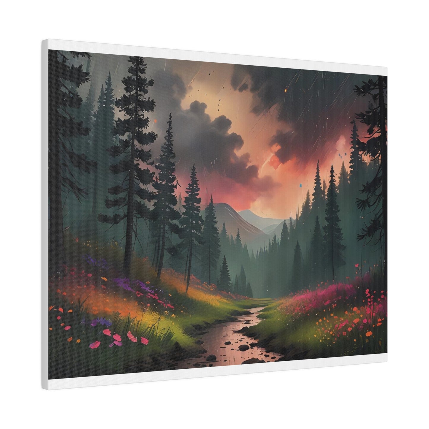 A Mystical Morning, Wall Art, Matte Canvas, Stretched, 0.75"