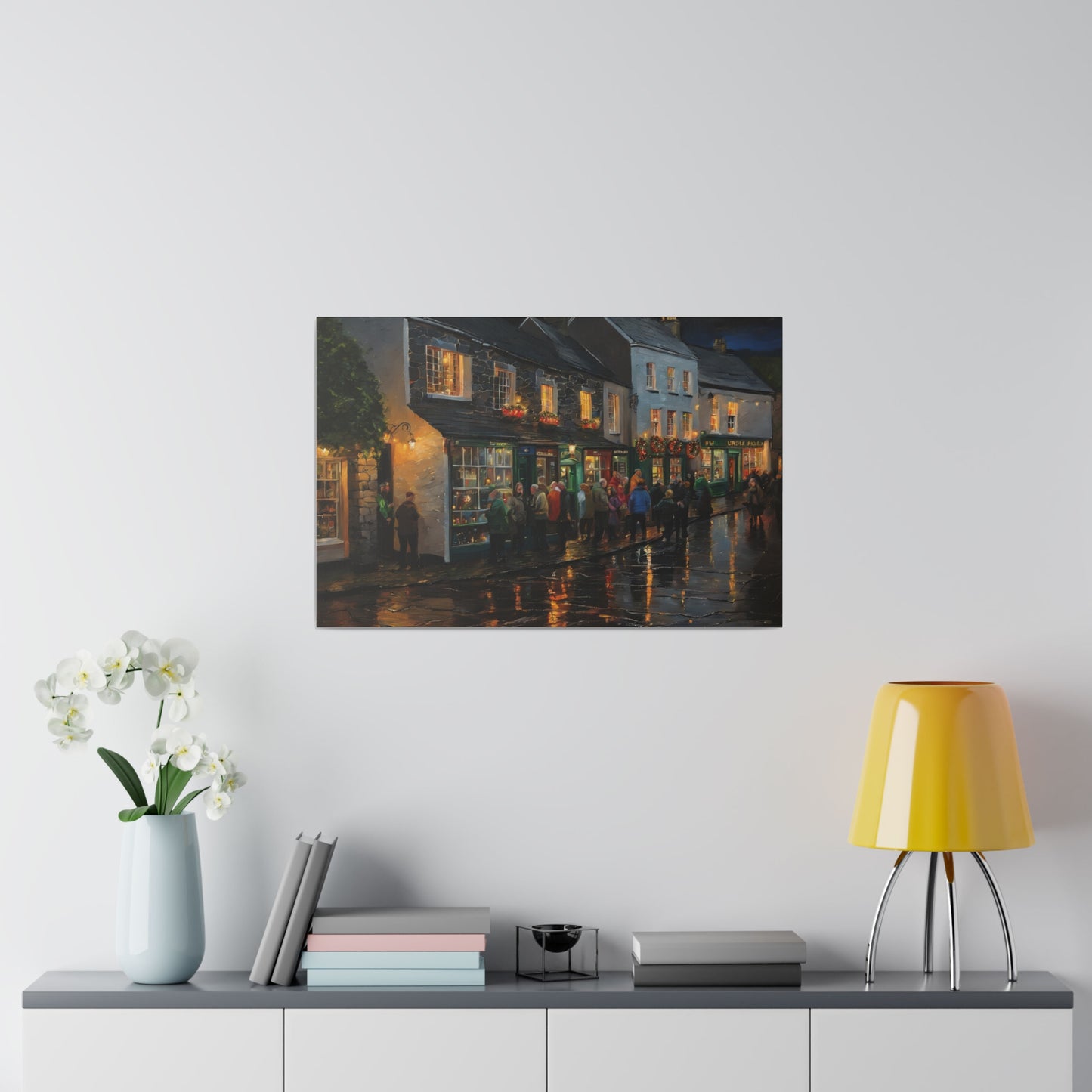 The Pub, Wall Art, Matte Canvas, Stretched, 0.75"