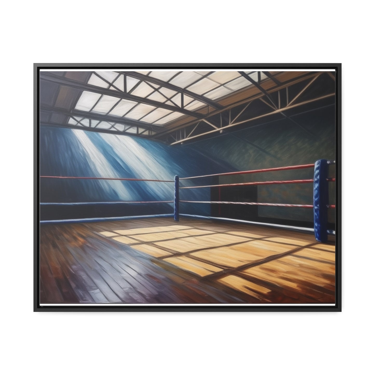 Boxing Ring, Wall Art, Gallery Canvas Wraps, Horizontal Frame