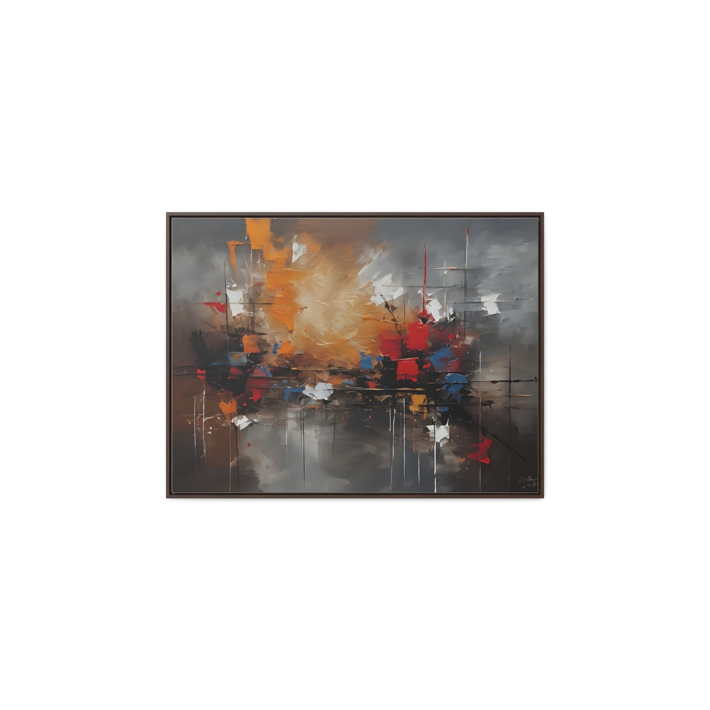 Abstract, Wall Art, Gallery Canvas Wraps, Horizontal Frame