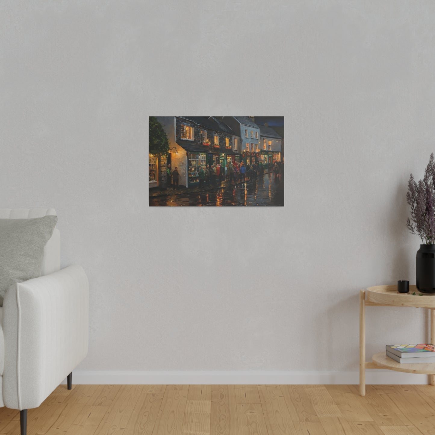 The Pub, Wall Art, Matte Canvas, Stretched, 0.75"