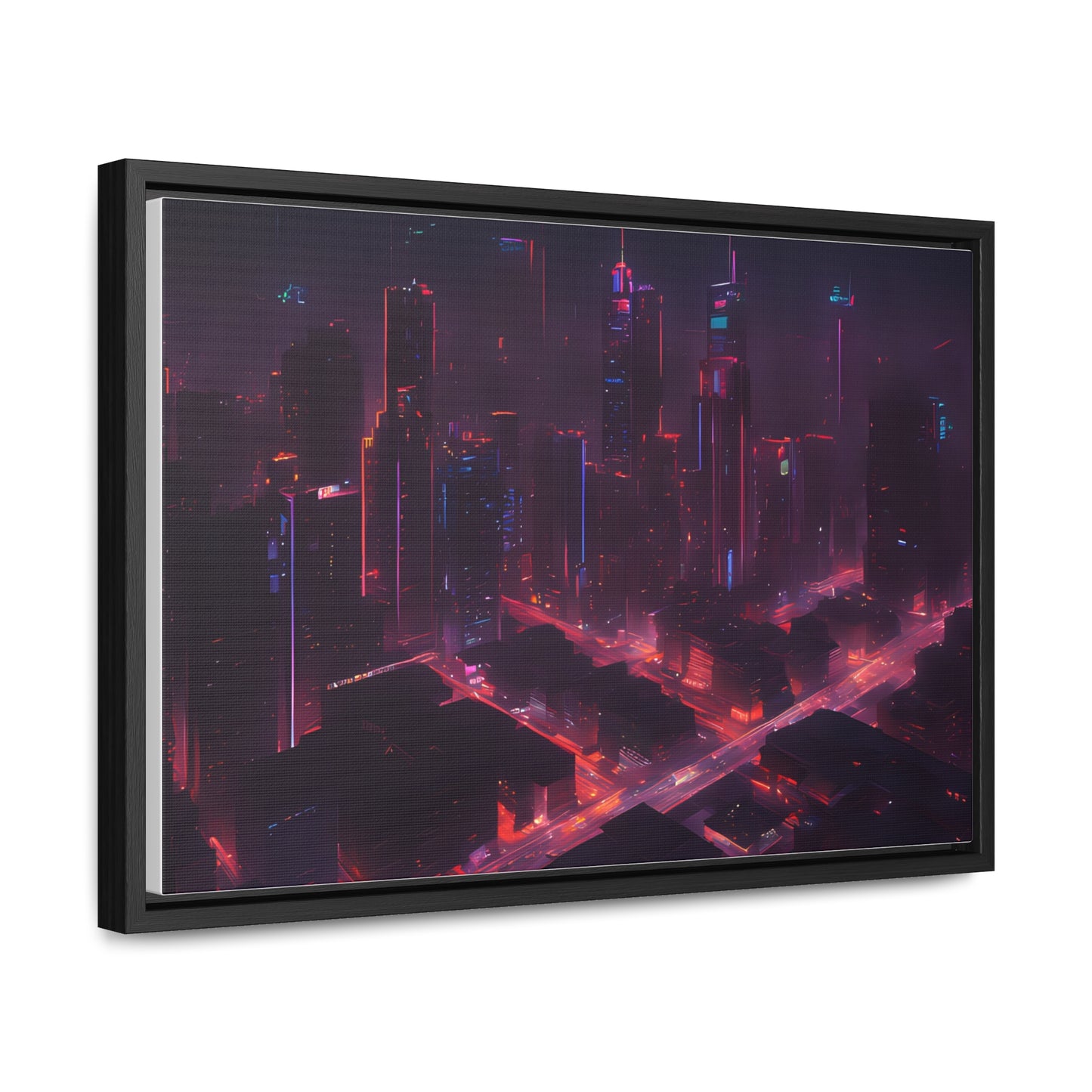 Neon lights, Wall Art, Gallery Canvas Wraps, Horizontal Frame