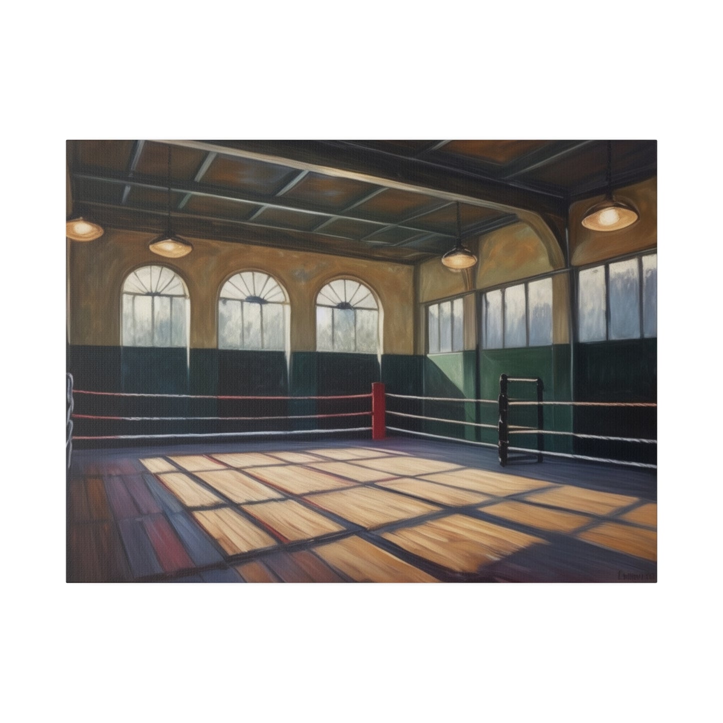 Boxing Gym, Wall ArtMatte Canvas, Stretched, 0.75"