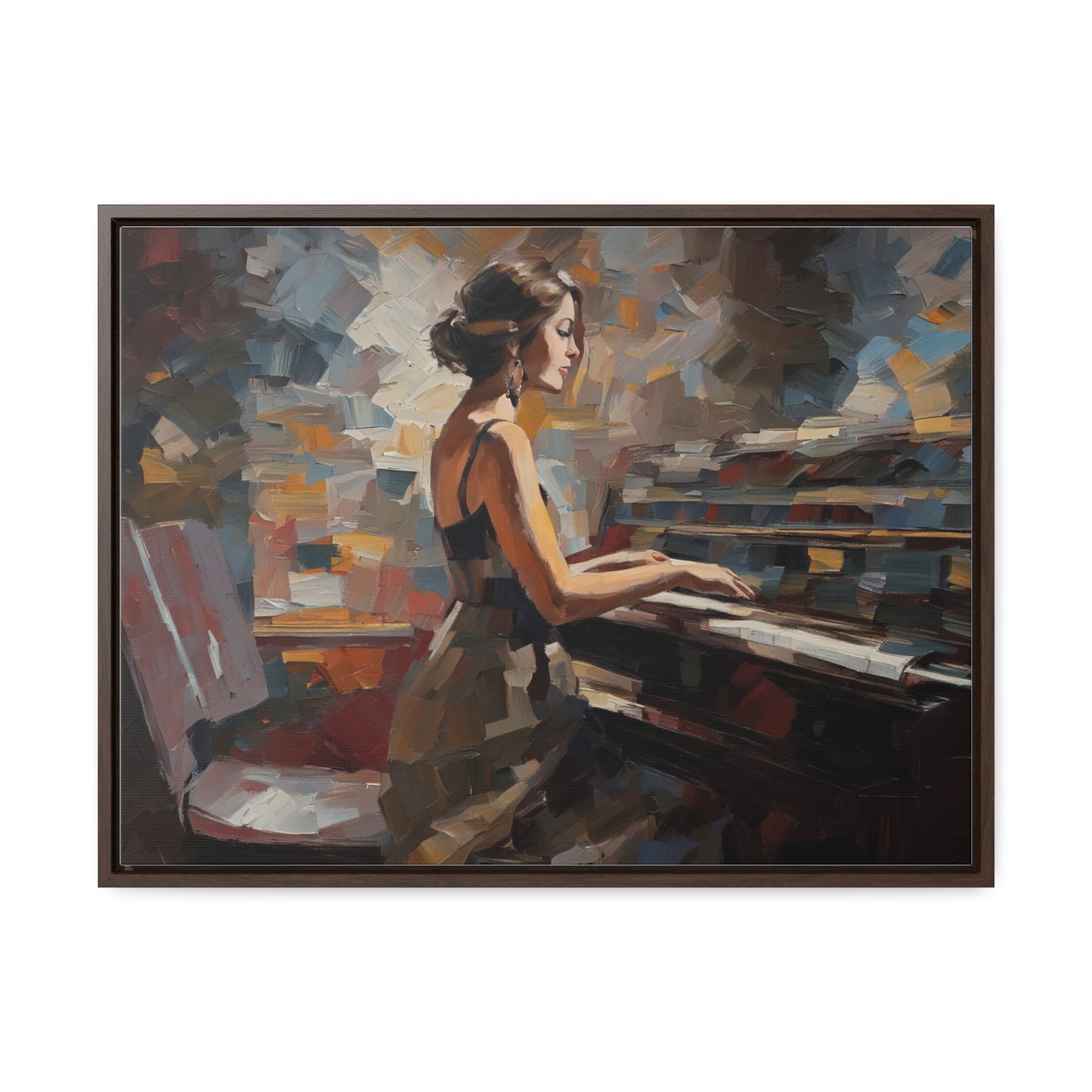 Piano, Wall Art, Gallery Canvas Wraps, Horizontal Frame