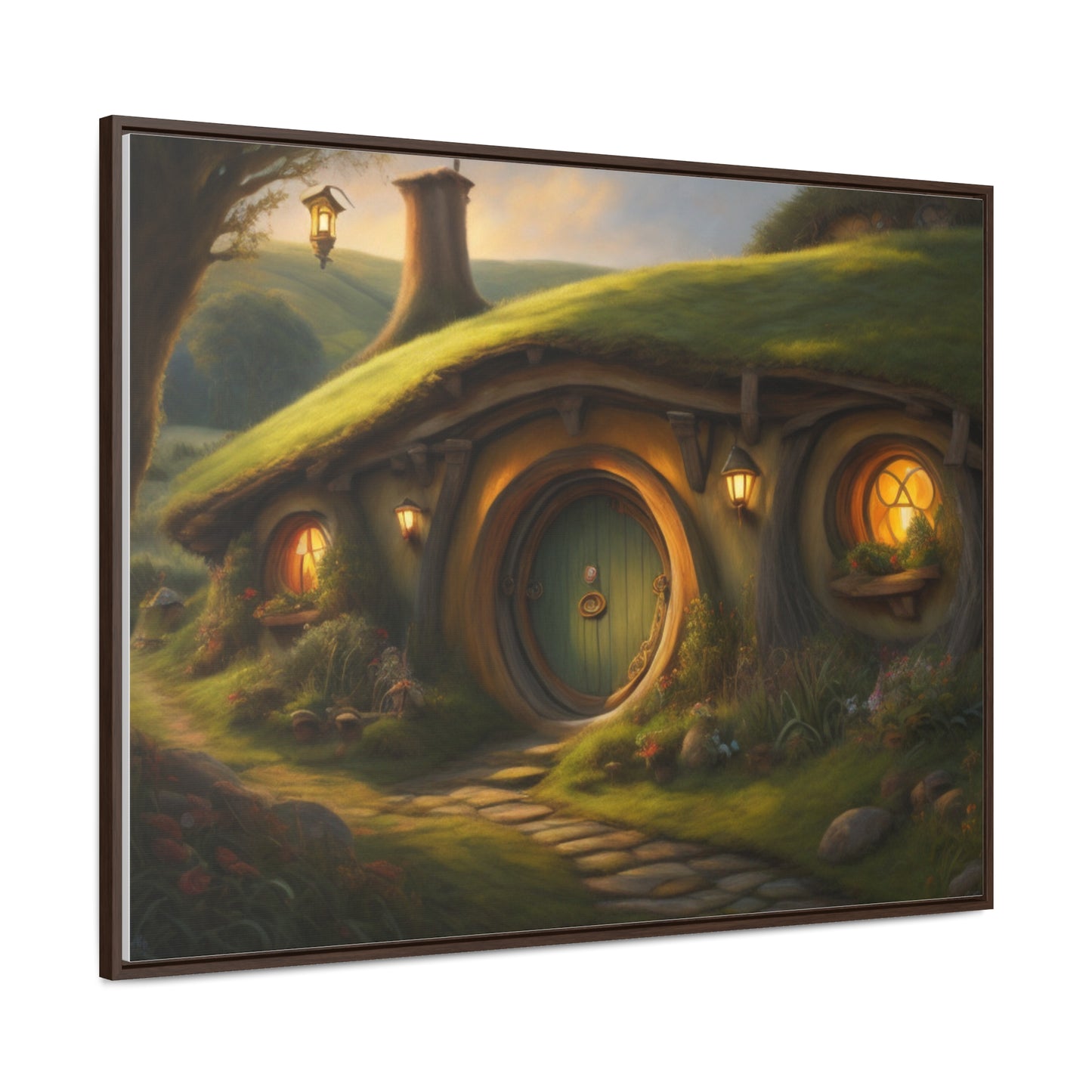 Hobbiton, Wall Art, Gallery Canvas Wraps, Horizontal Frame