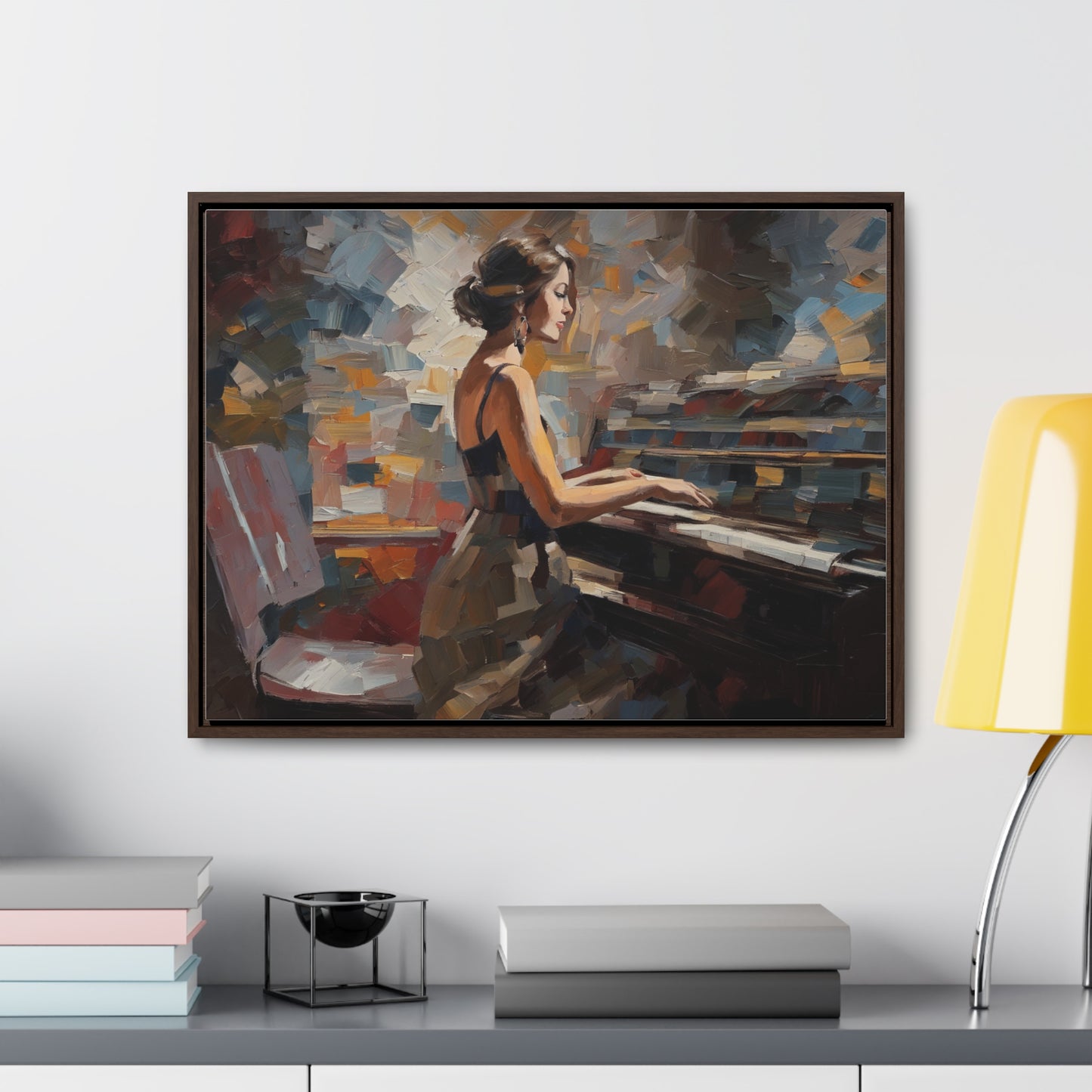 Piano, Wall Art, Gallery Canvas Wraps, Horizontal Frame