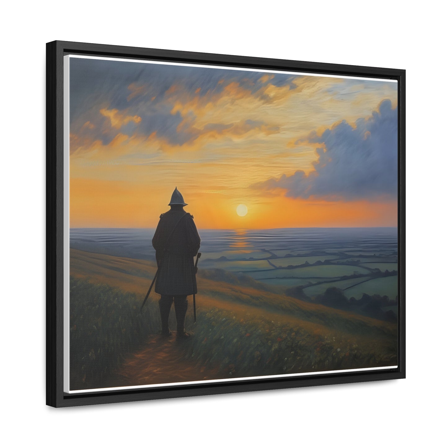 Contemplation, Wall Art, Gallery Canvas Wraps, Horizontal Frame