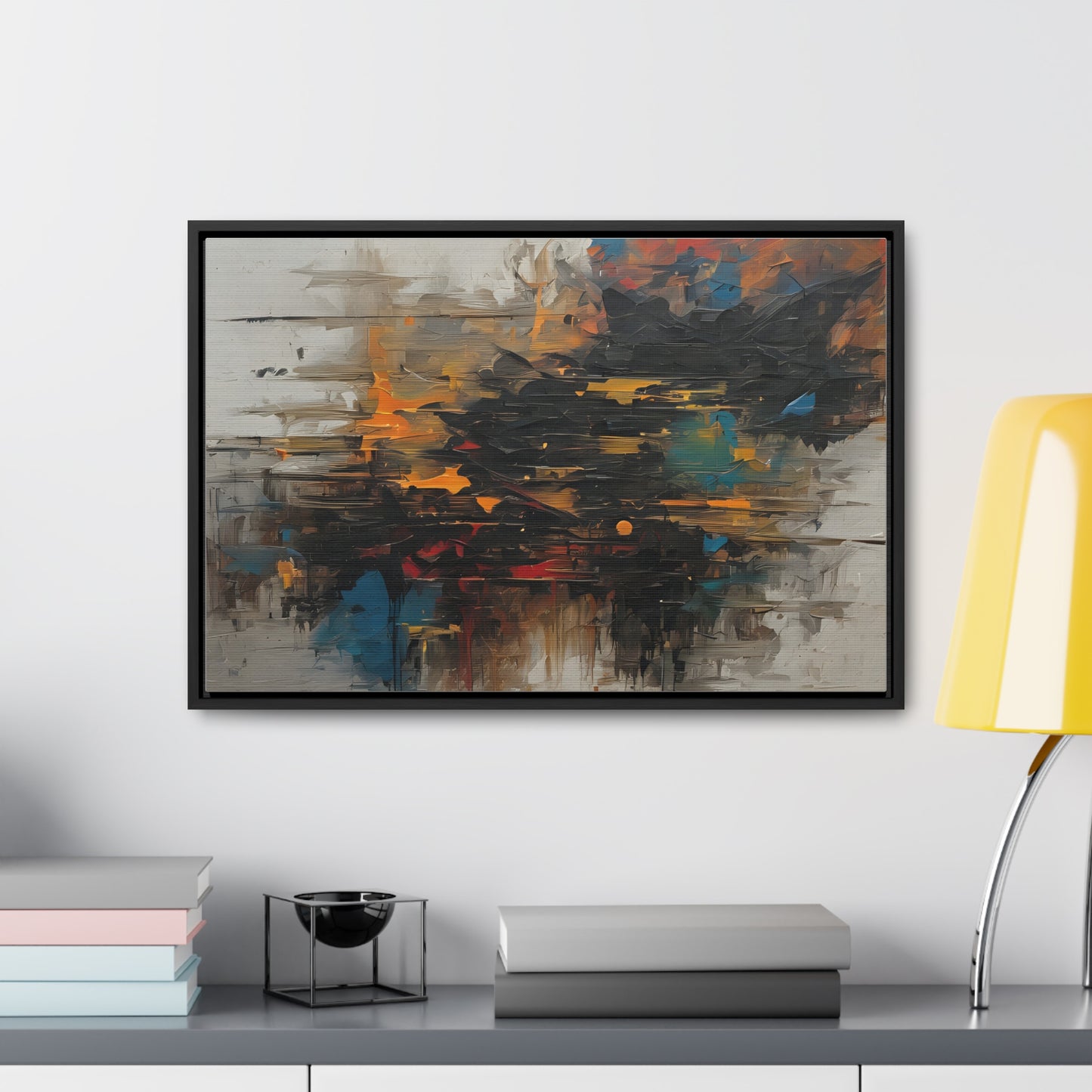 Abstract, Wall Art, Gallery Canvas Wraps, Horizontal Frame