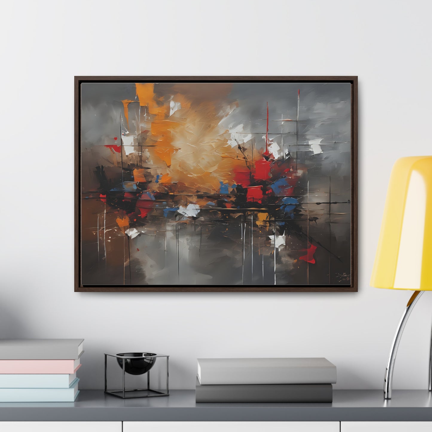 Abstract, Wall Art, Gallery Canvas Wraps, Horizontal Frame