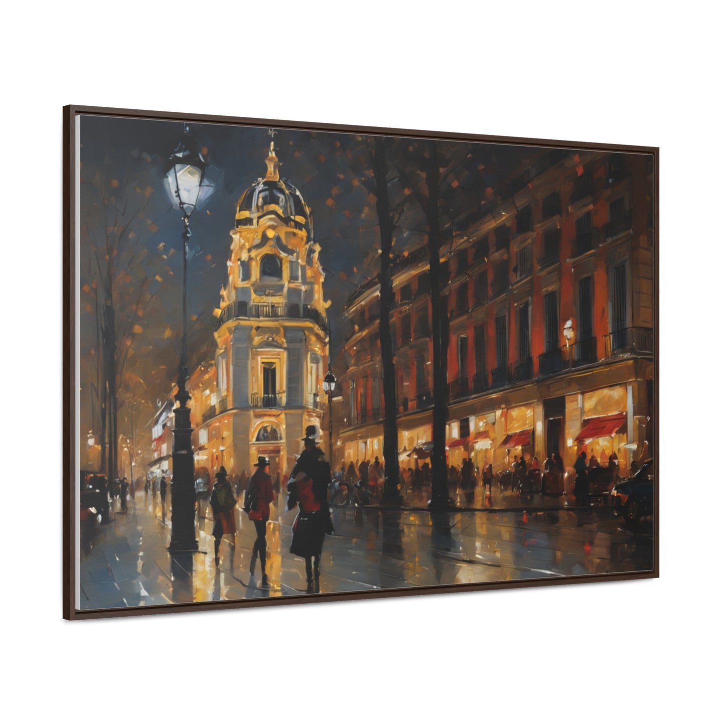 Town Center, Wall Art, Gallery Canvas Wraps, Horizontal Frame