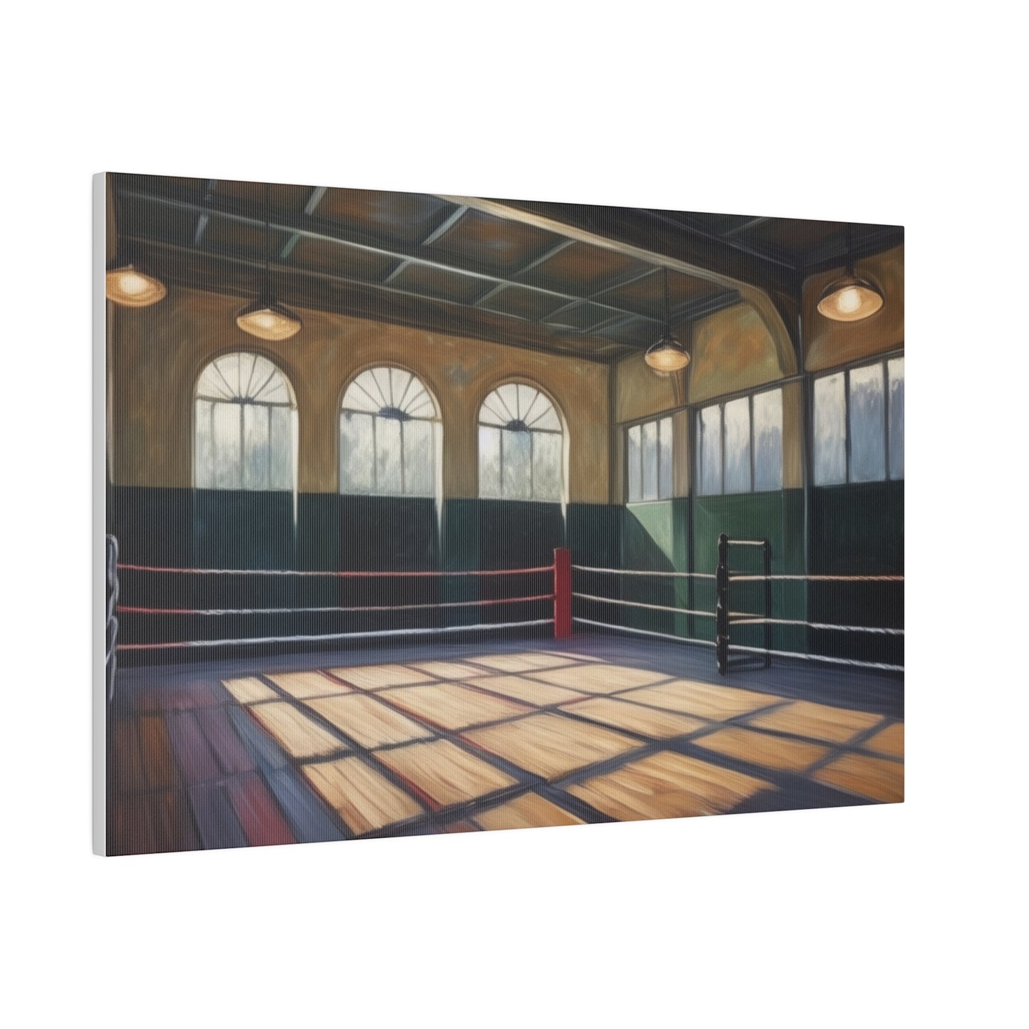 Boxing Gym, Wall ArtMatte Canvas, Stretched, 0.75"