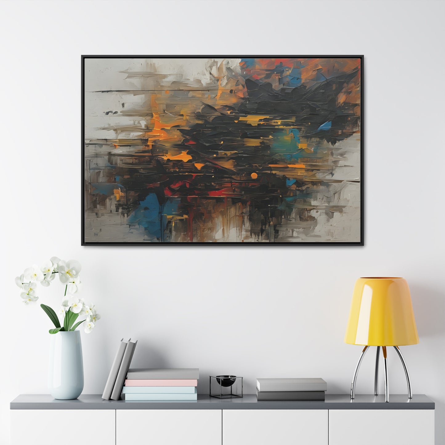 Abstract, Wall Art, Gallery Canvas Wraps, Horizontal Frame