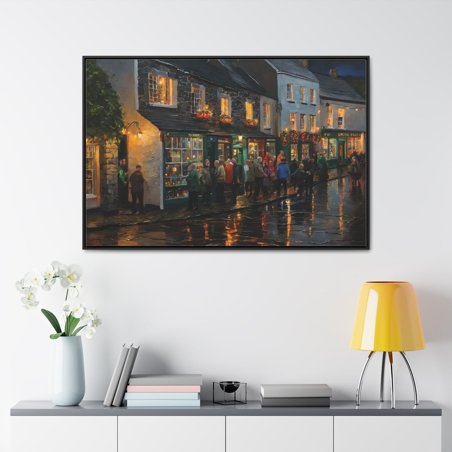 The Pub, Wall Art, Gallery Canvas Wraps, Horizontal Frame