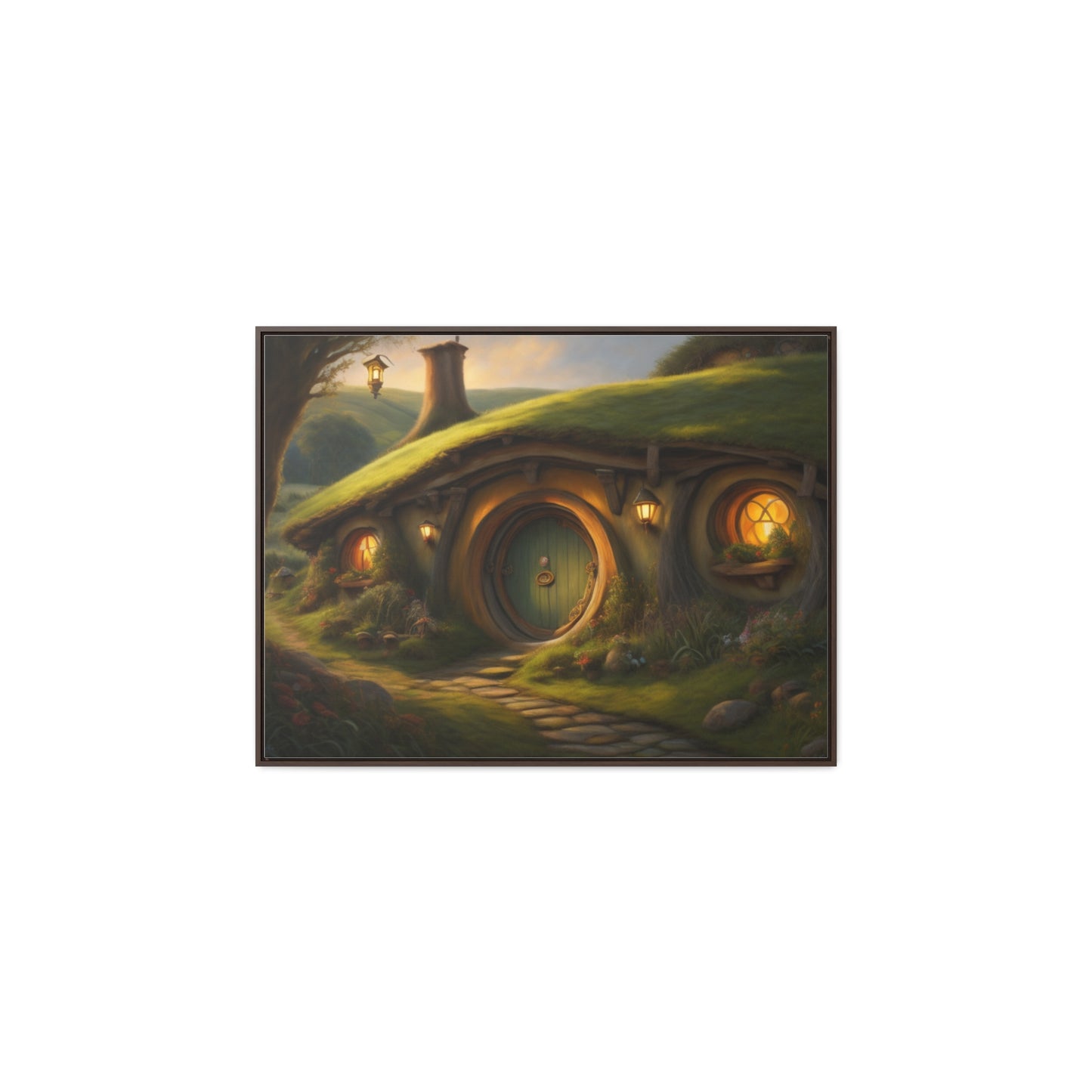 Hobbiton, Wall Art, Gallery Canvas Wraps, Horizontal Frame