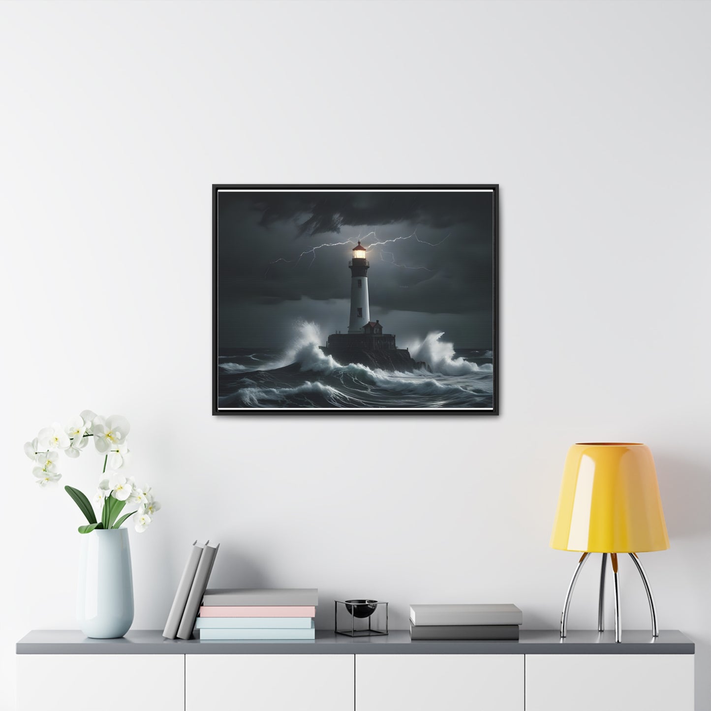 Light House, Wall Art, Gallery Canvas Wraps, Horizontal Frame