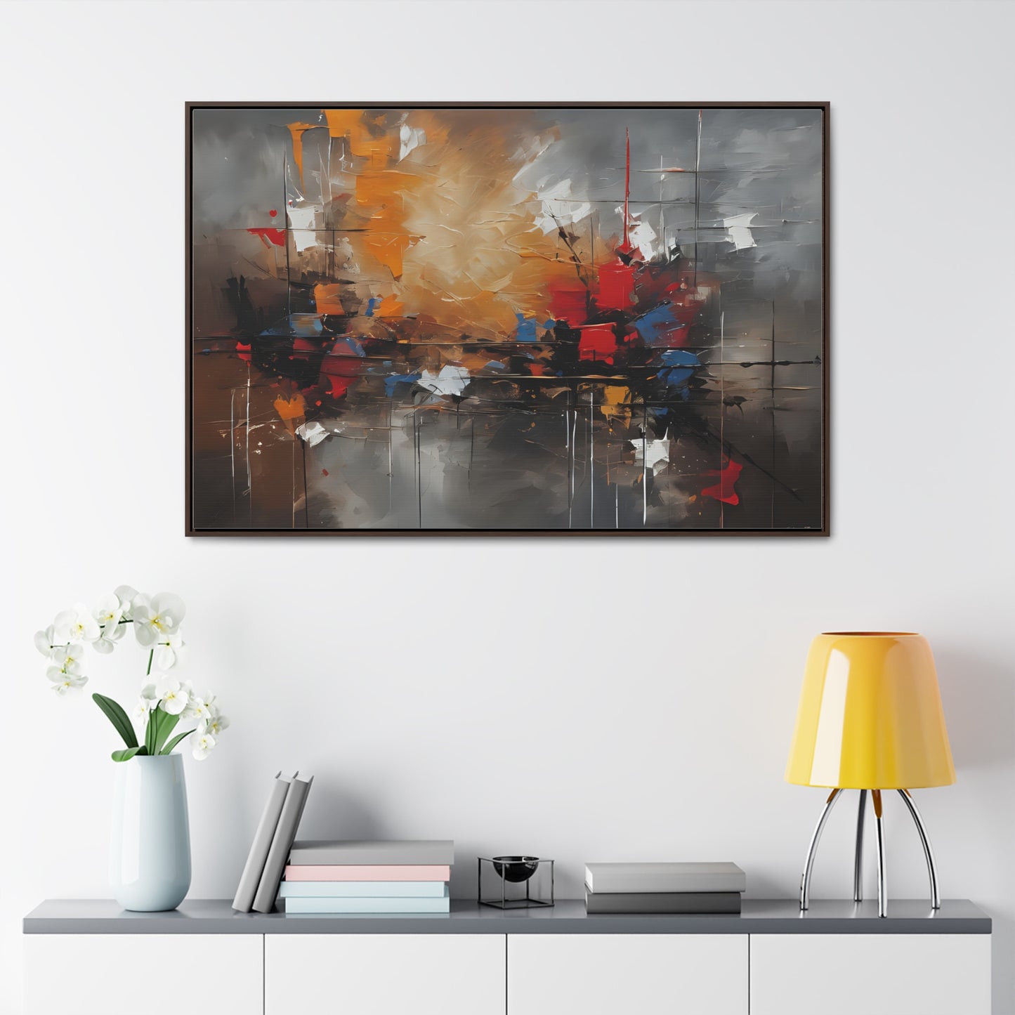 Abstract, Wall Art, Gallery Canvas Wraps, Horizontal Frame