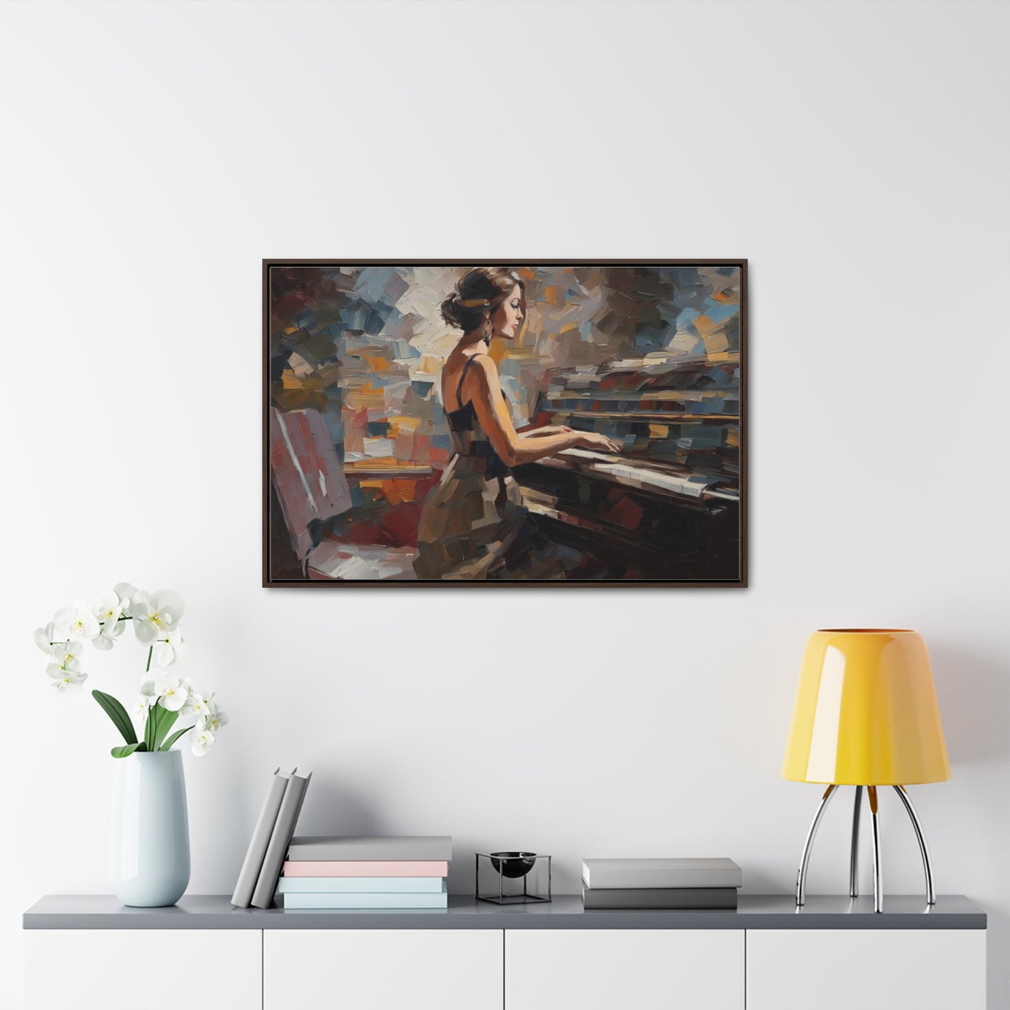 Piano, Wall Art, Gallery Canvas Wraps, Horizontal Frame