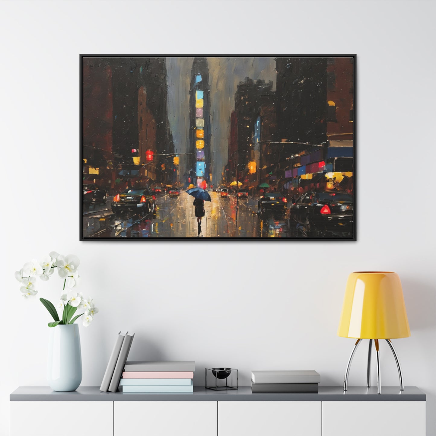 NYC, Wall Art, Gallery Canvas Wraps, Horizontal Frame