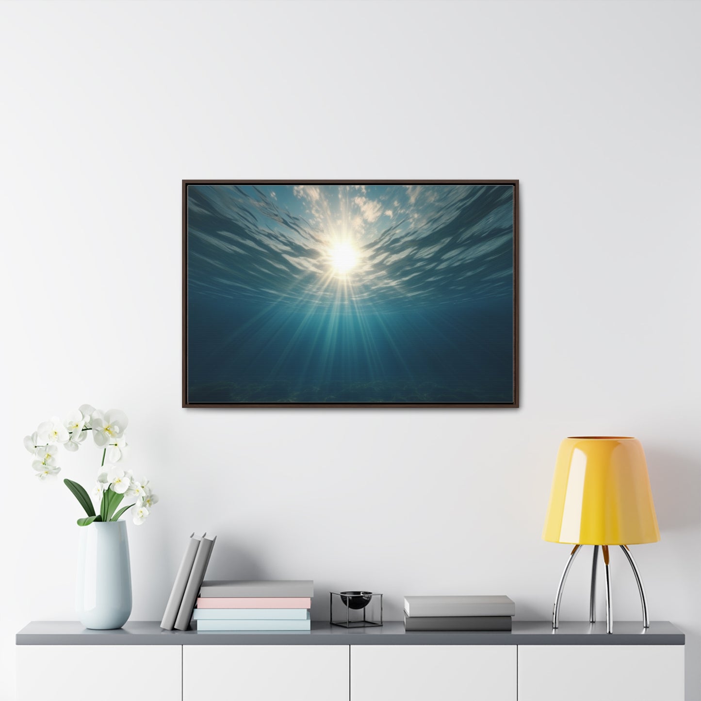 Under Water, Wall Art, Gallery Canvas Wraps, Horizontal Frame