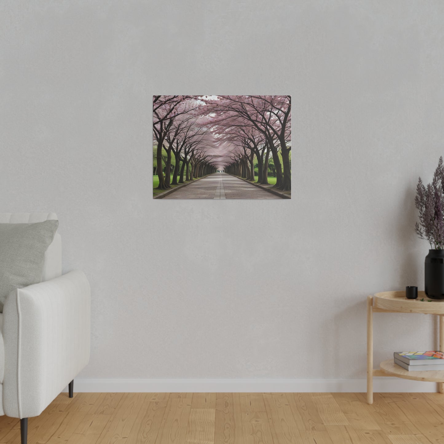 Cherry Blossoms, Wall Art, Matte Canvas, Stretched, 0.75"