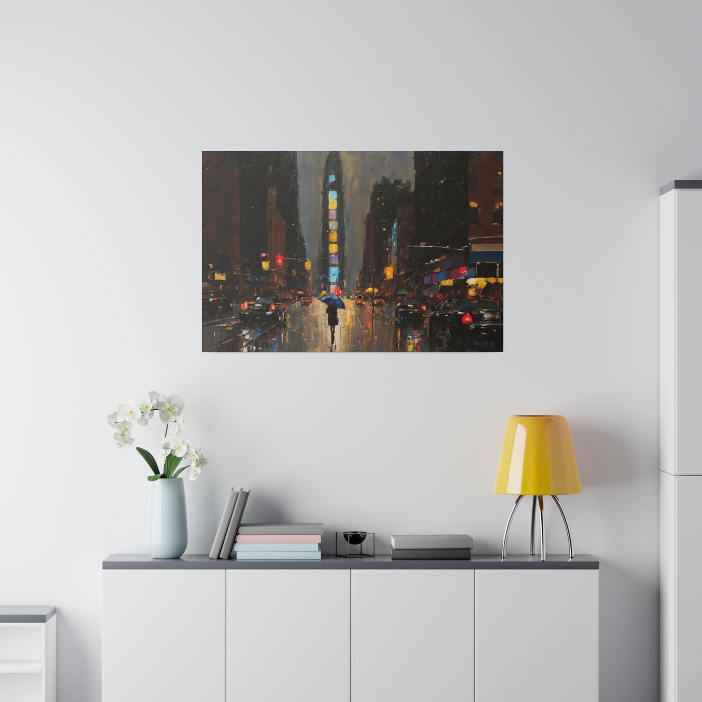 NYC, Wall Art, Matte Canvas, Stretched, 0.75"