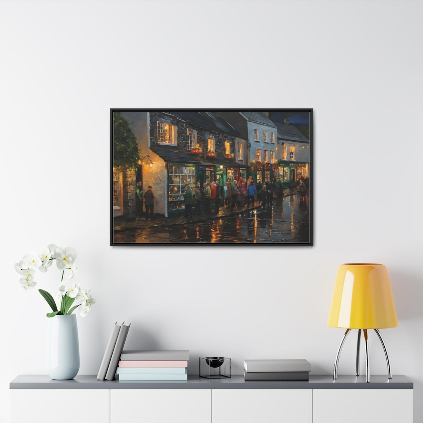 The Pub, Wall Art, Gallery Canvas Wraps, Horizontal Frame