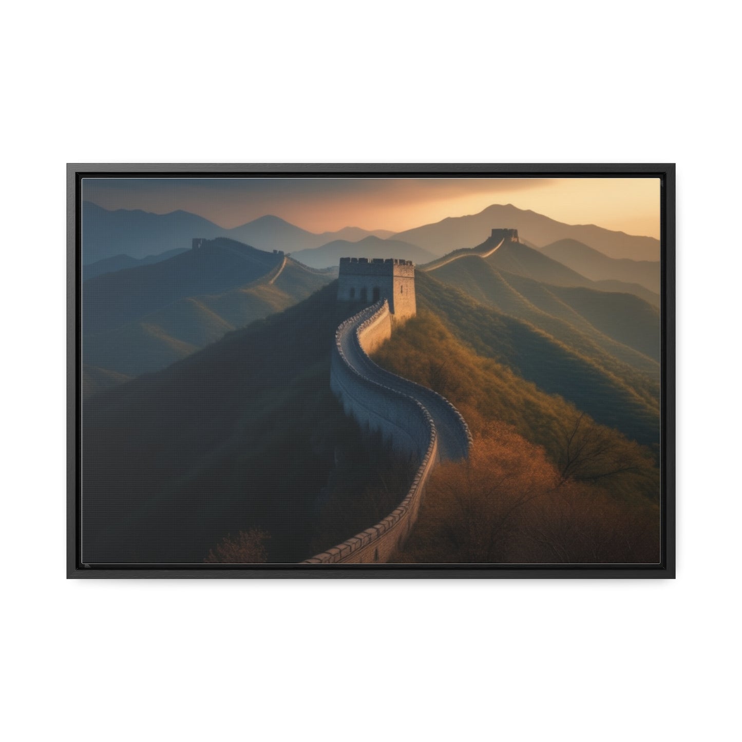 Great Wall, Wall Art,Gallery Canvas Wraps, Horizontal Frame