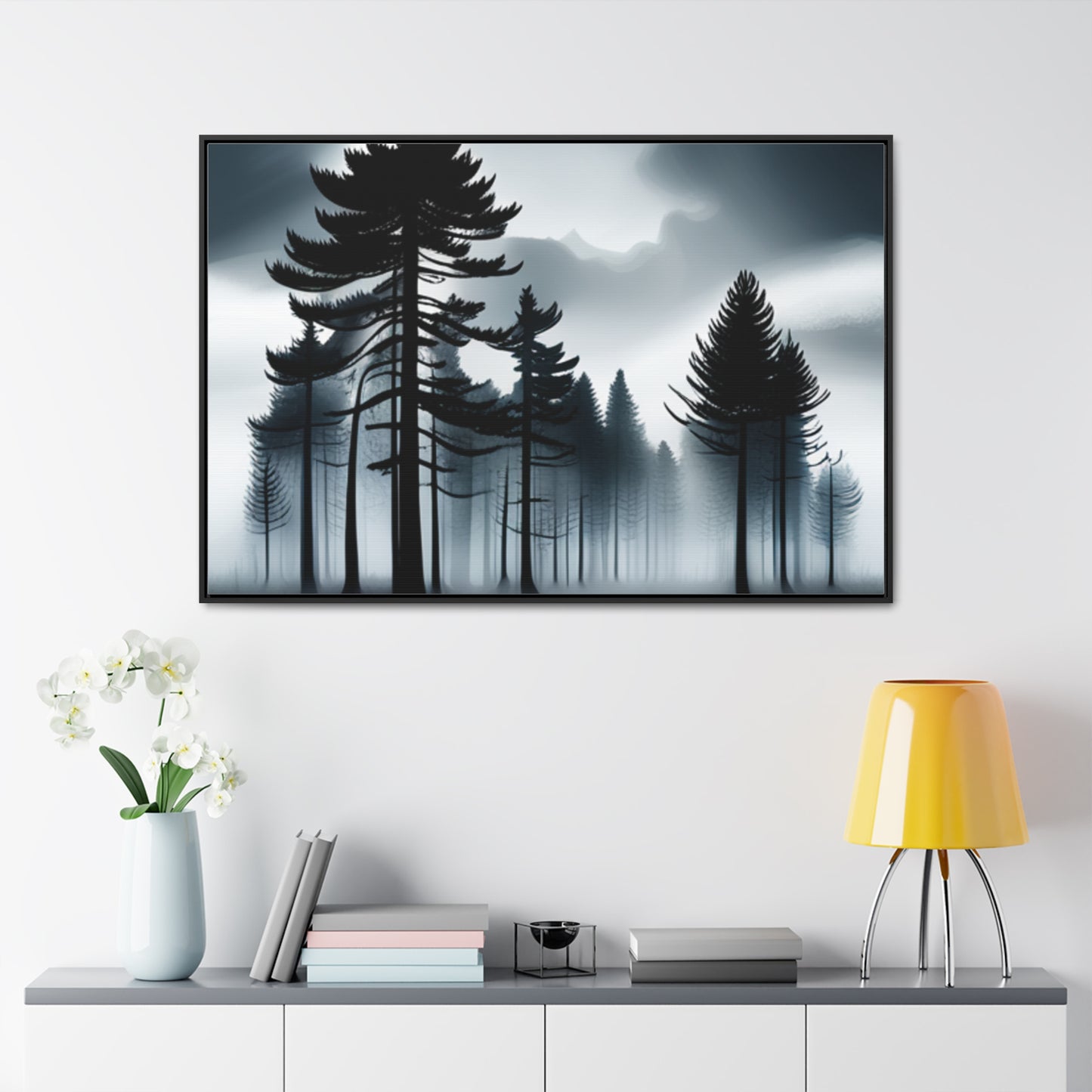 Gray Day, Wall Art, Gallery Canvas Wraps, Horizontal Frame