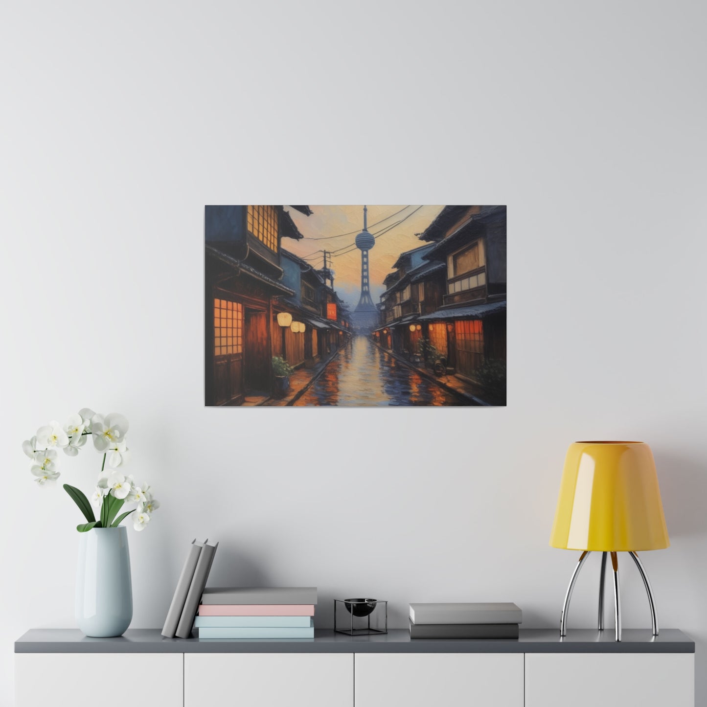 Tokyo, Wall Art, Matte Canvas, Stretched, 0.75"