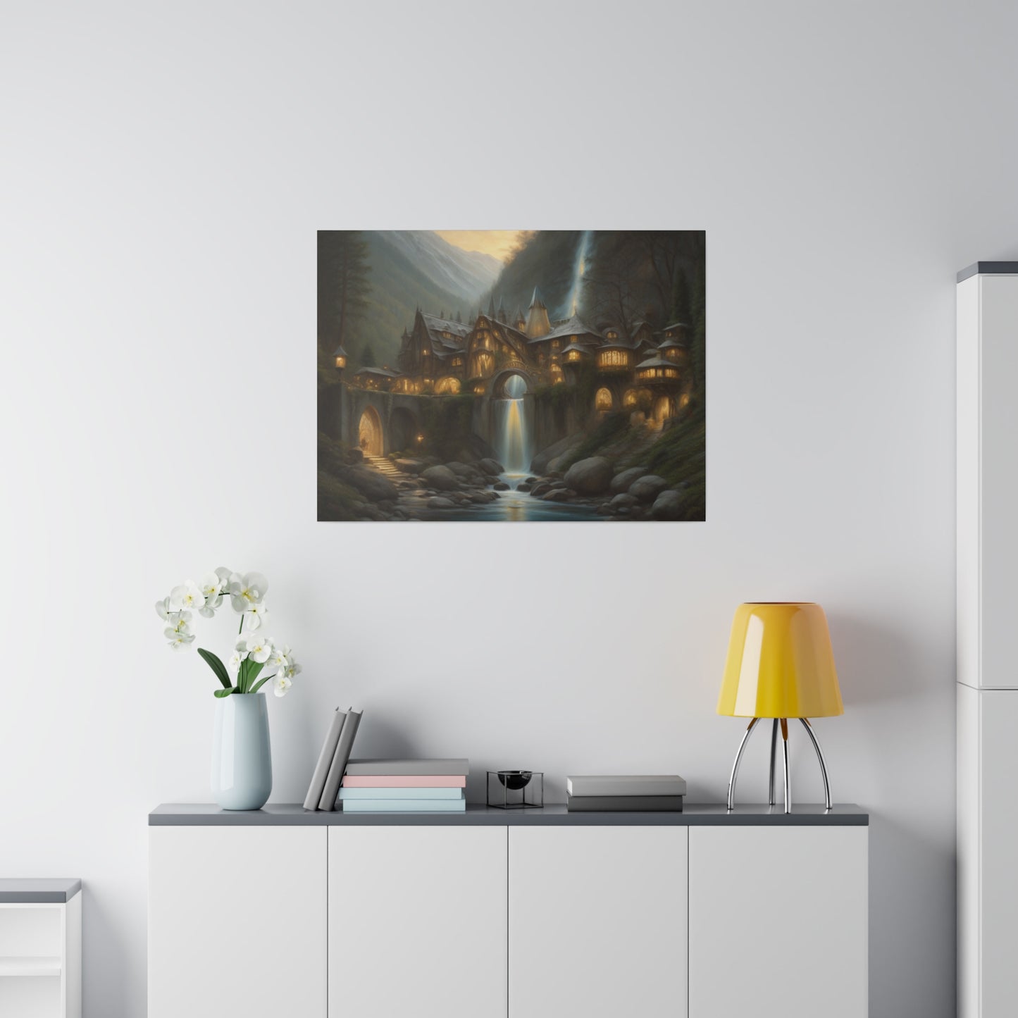 Rivendell, Wall Art, Matte Canvas, Stretched, 0.75"