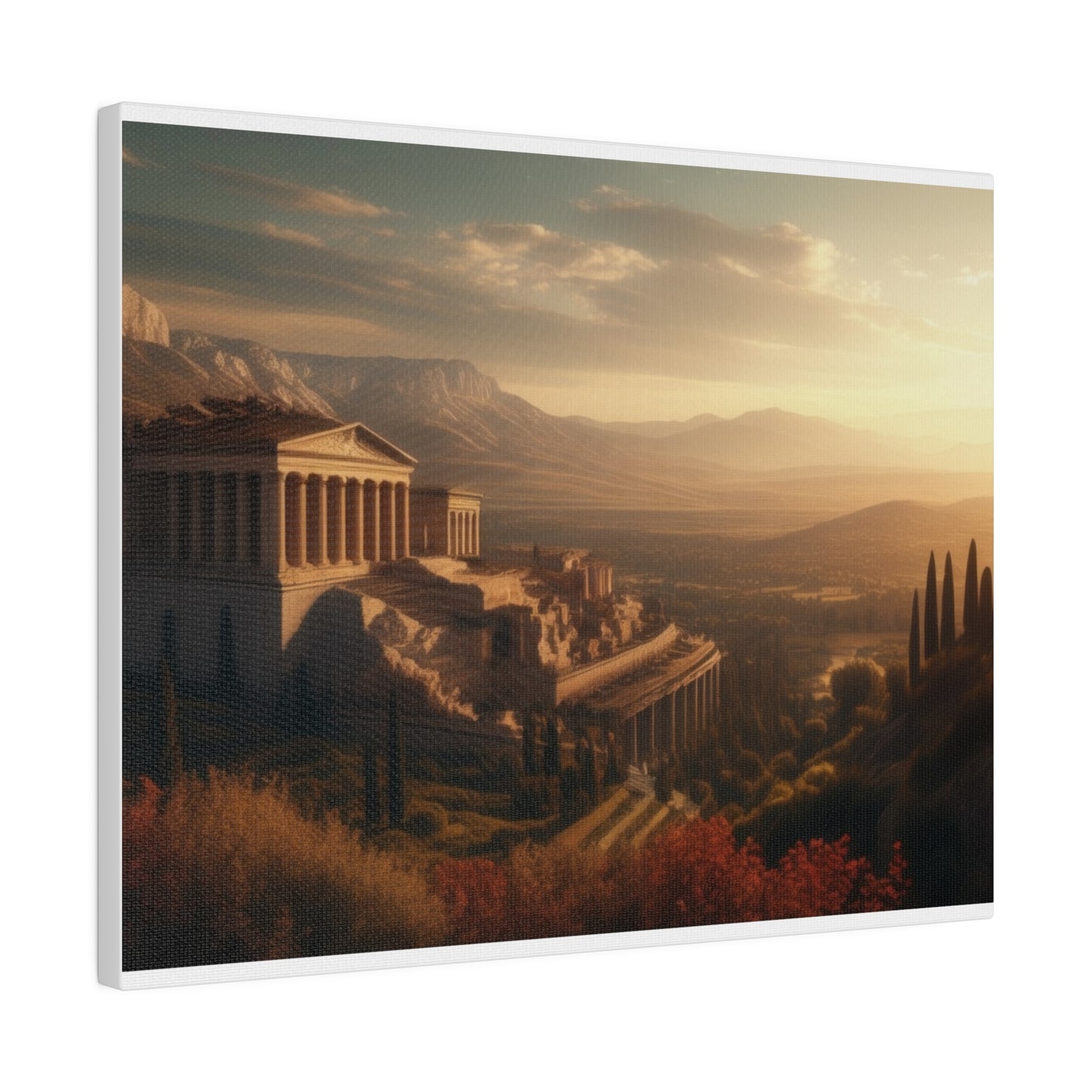 Roman Empire, Wall, Art, Matte Canvas, Stretched, 0.75"