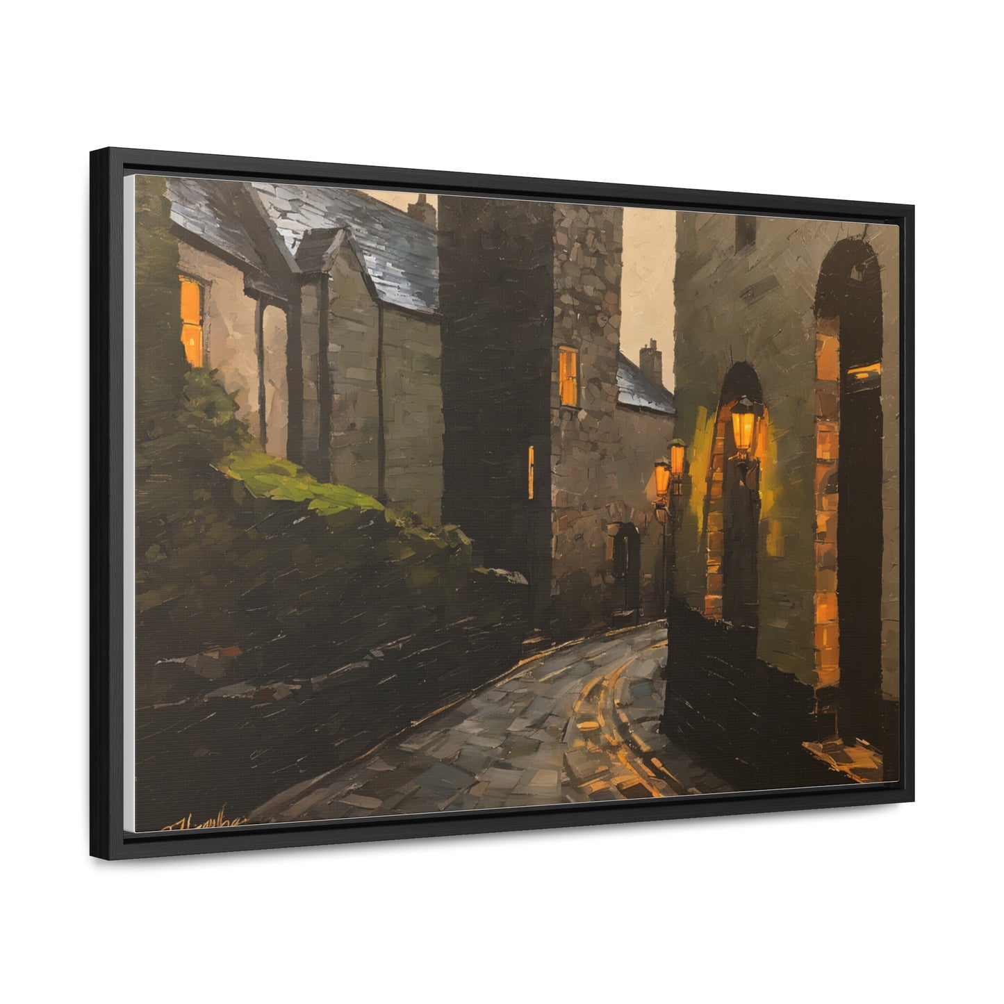 Walk the streets, Wall Art, Gallery Canvas Wraps, Horizontal Frame