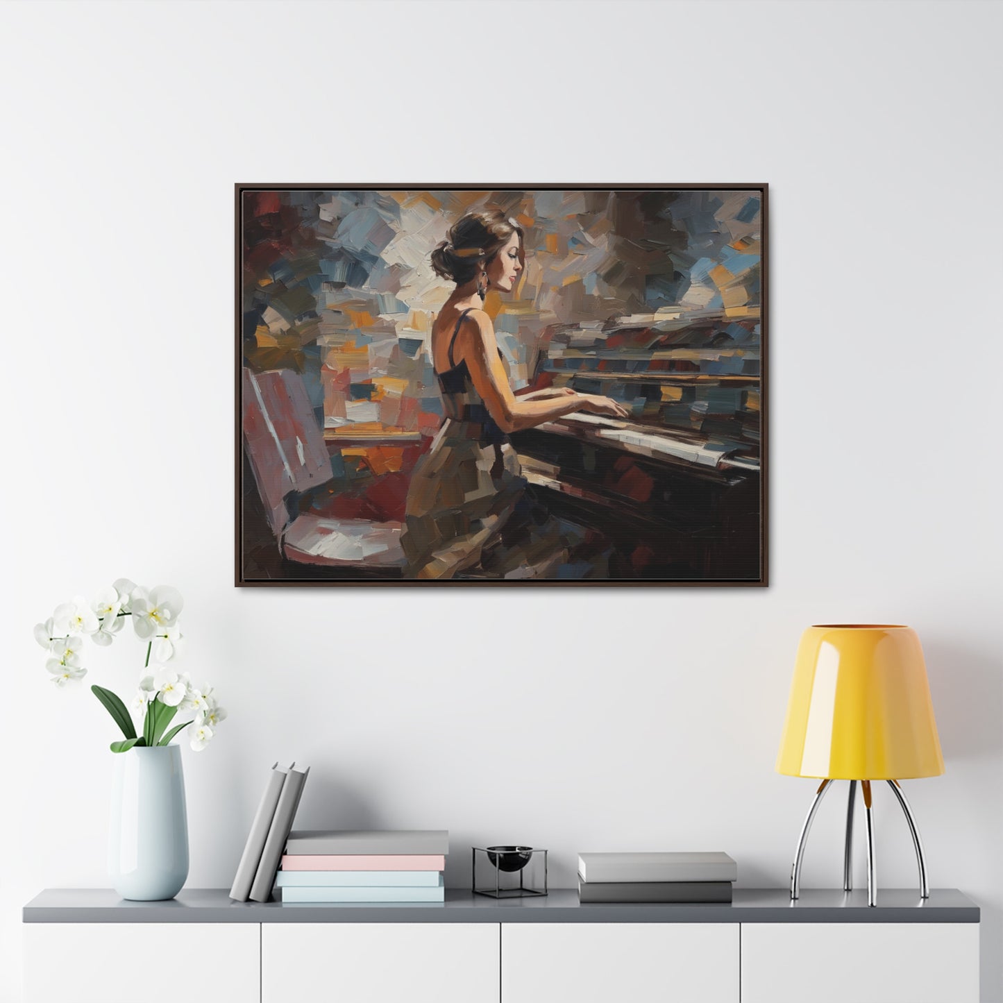 Piano, Wall Art, Gallery Canvas Wraps, Horizontal Frame