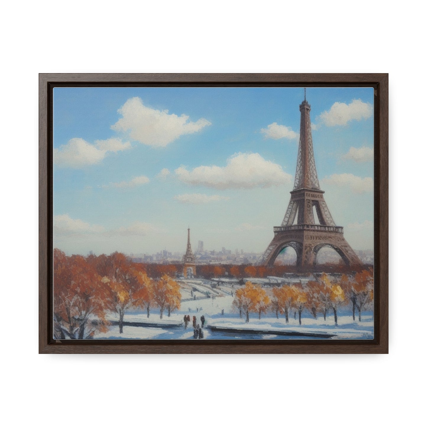 Eiffel Tower, Wall Art, Gallery Canvas Wraps, Horizontal Frame