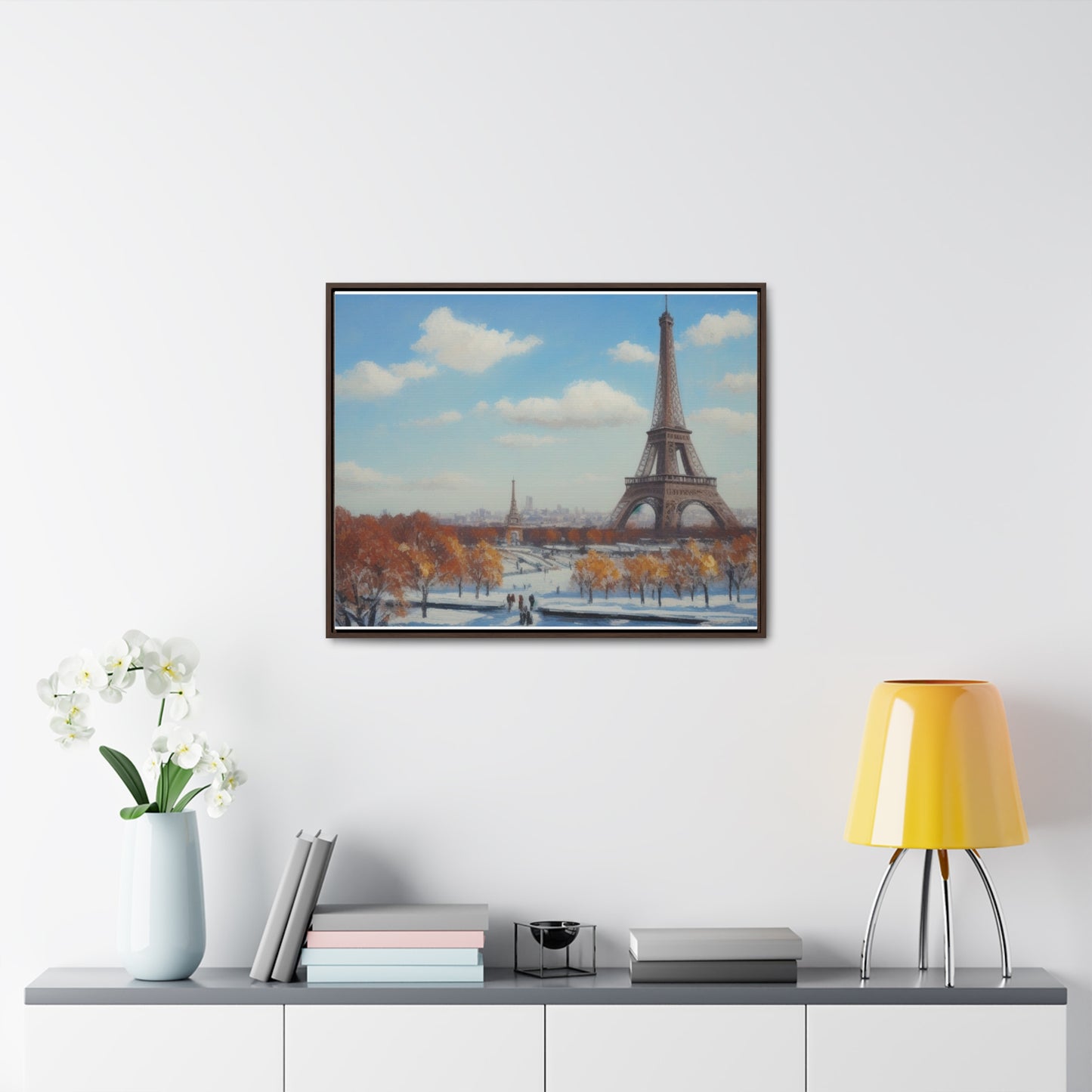 Eiffel Tower, Wall Art, Gallery Canvas Wraps, Horizontal Frame