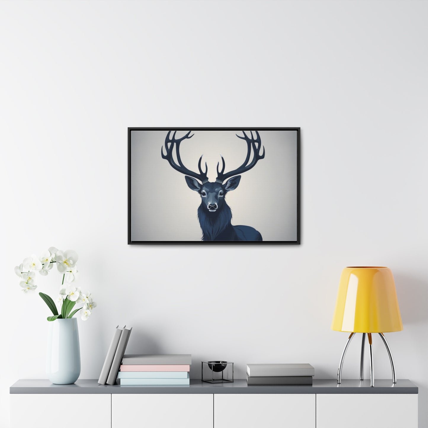 Deer Antlers, Wall Art, Gallery Canvas Wraps, Horizontal Frame