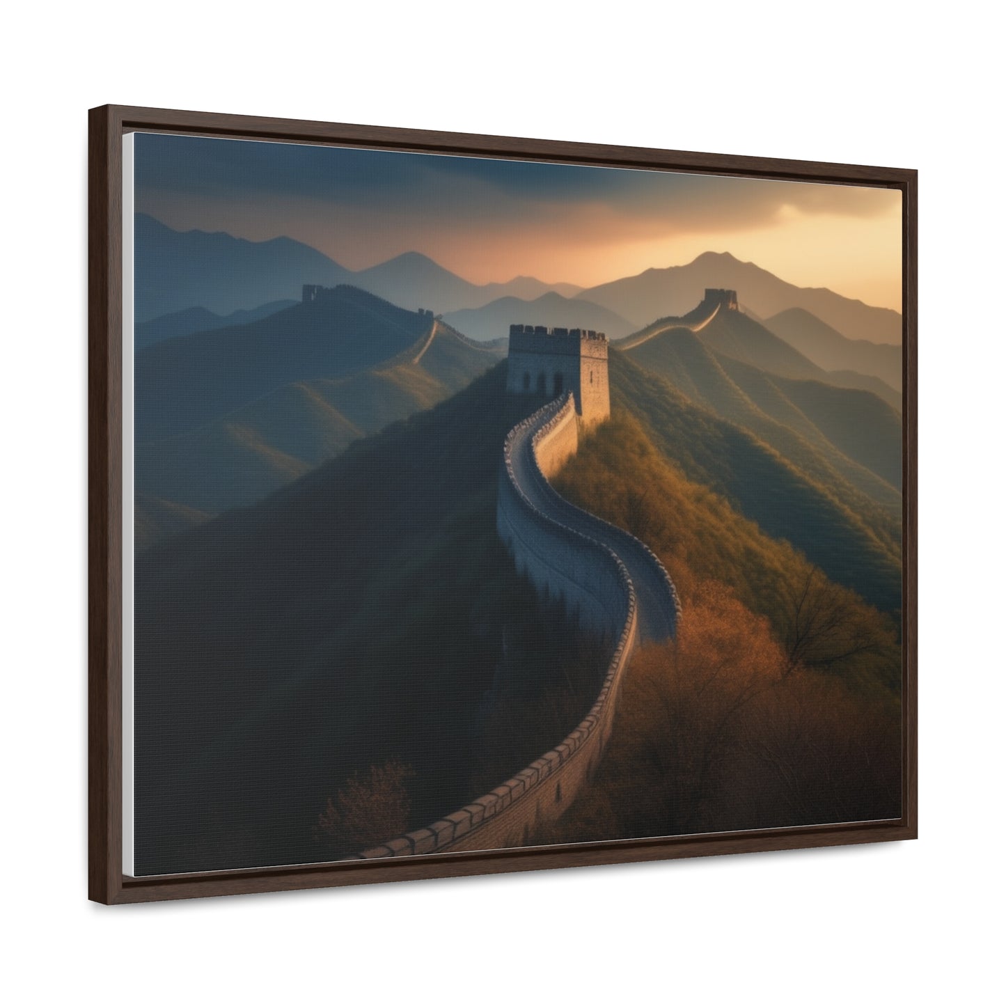 Great Wall, Wall Art,Gallery Canvas Wraps, Horizontal Frame