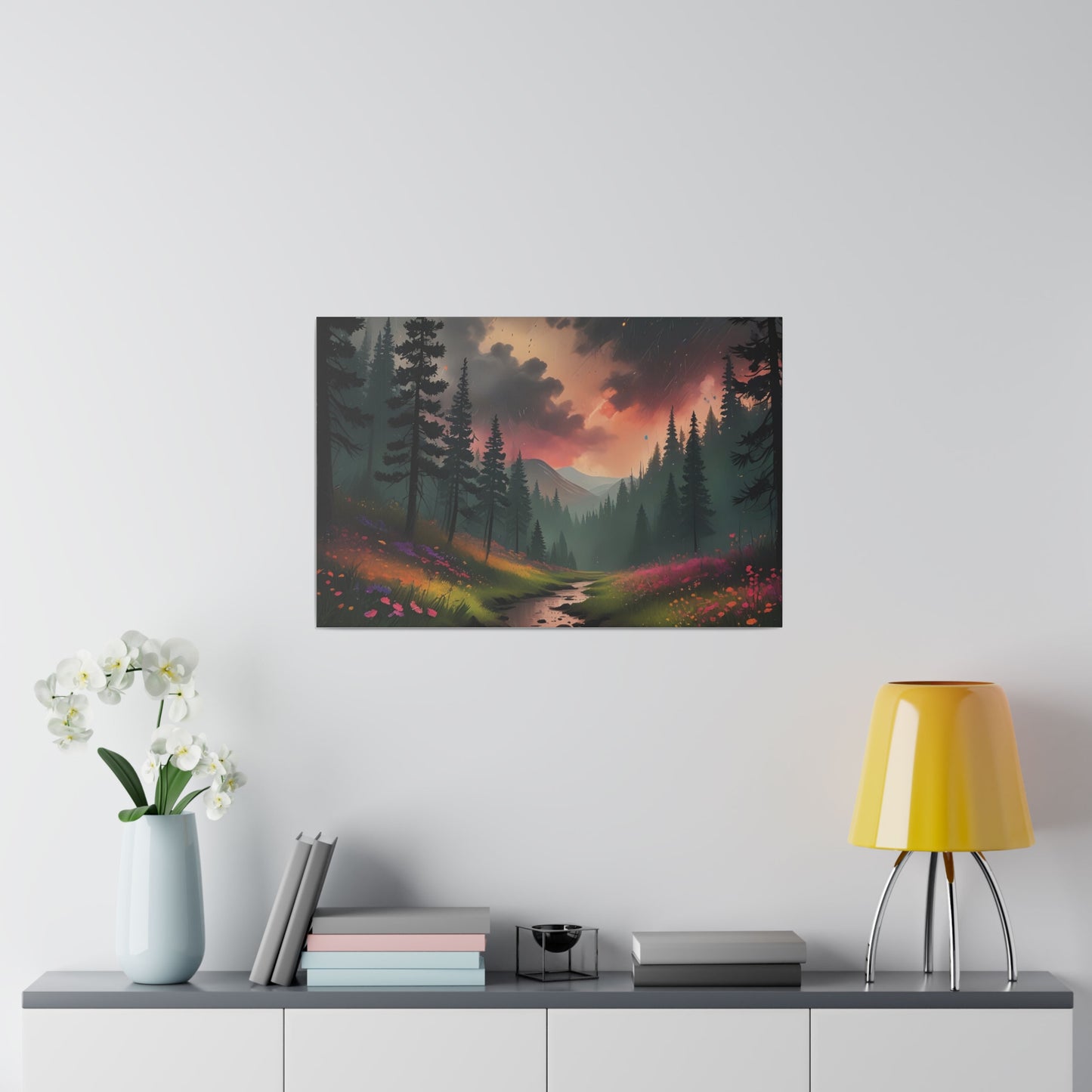 A Mystical Morning, Wall Art, Matte Canvas, Stretched, 0.75"