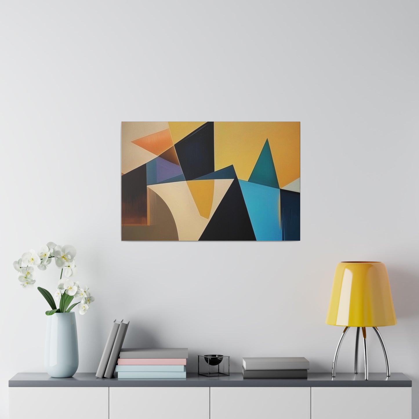 Abstract, Wall Art, Matte Canvas, Stretched, 0.75"