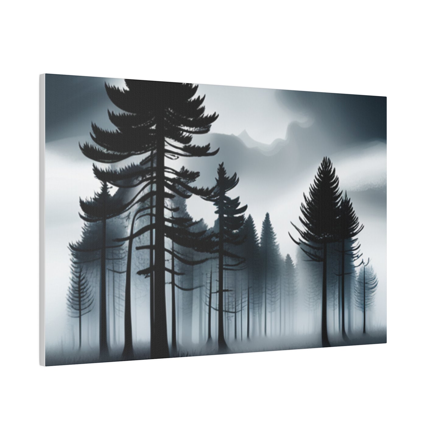 Gray day, Wall Art, Matte Canvas, Stretched, 0.75"