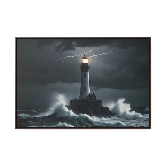 Light House, Wall Art, Gallery Canvas Wraps, Horizontal Frame