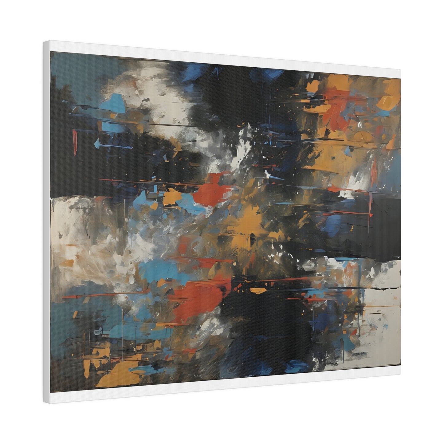 Abstract, Wall Art, Matte Canvas, Stretched, 0.75"