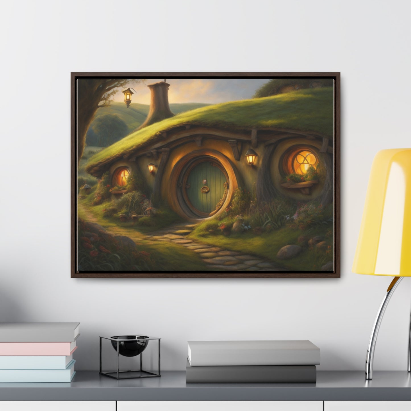 Hobbiton, Wall Art, Gallery Canvas Wraps, Horizontal Frame