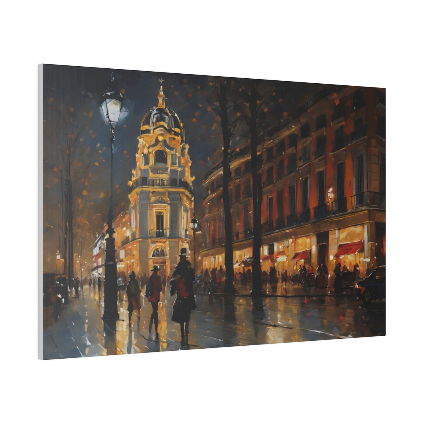 Town Center, Wall Art, Matte Canvas, Stretched, 0.75"