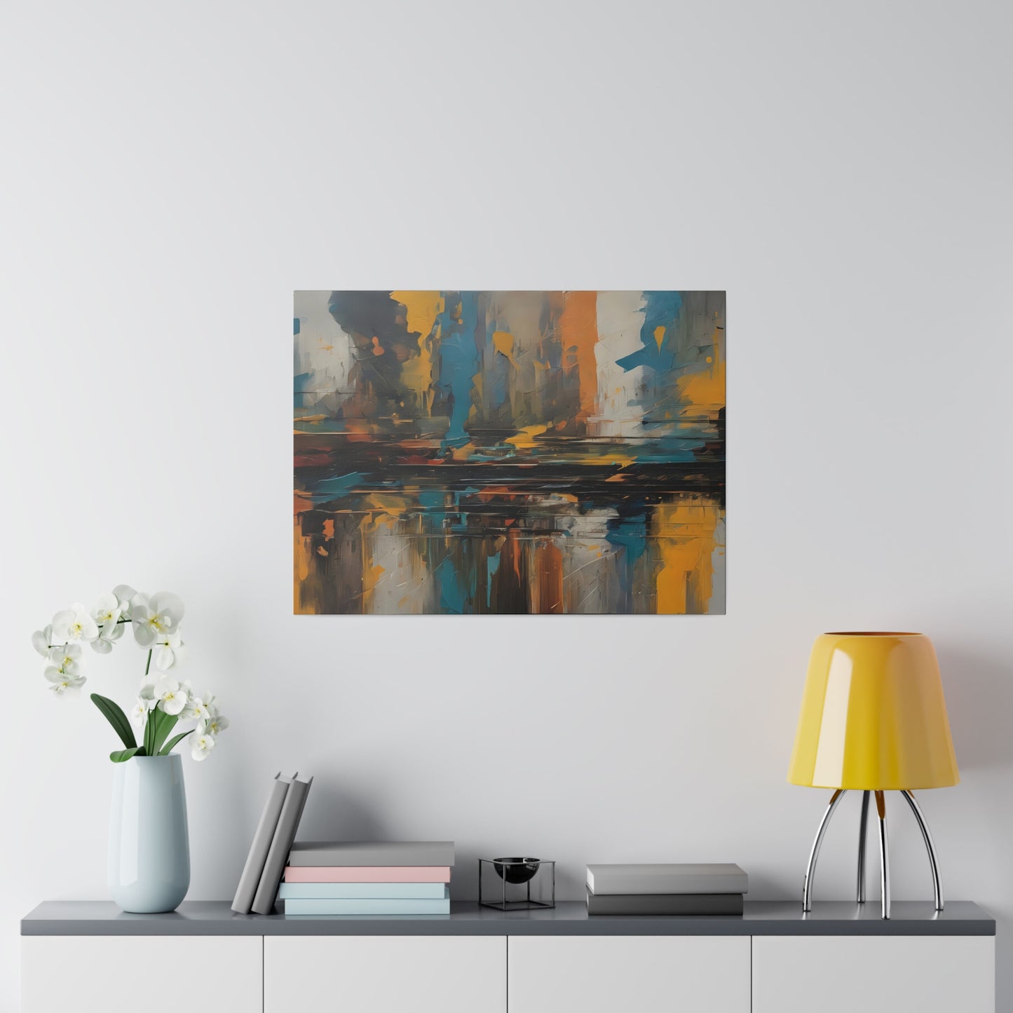 Abstract, Wall Art, Matte Canvas, Stretched, 0.75"