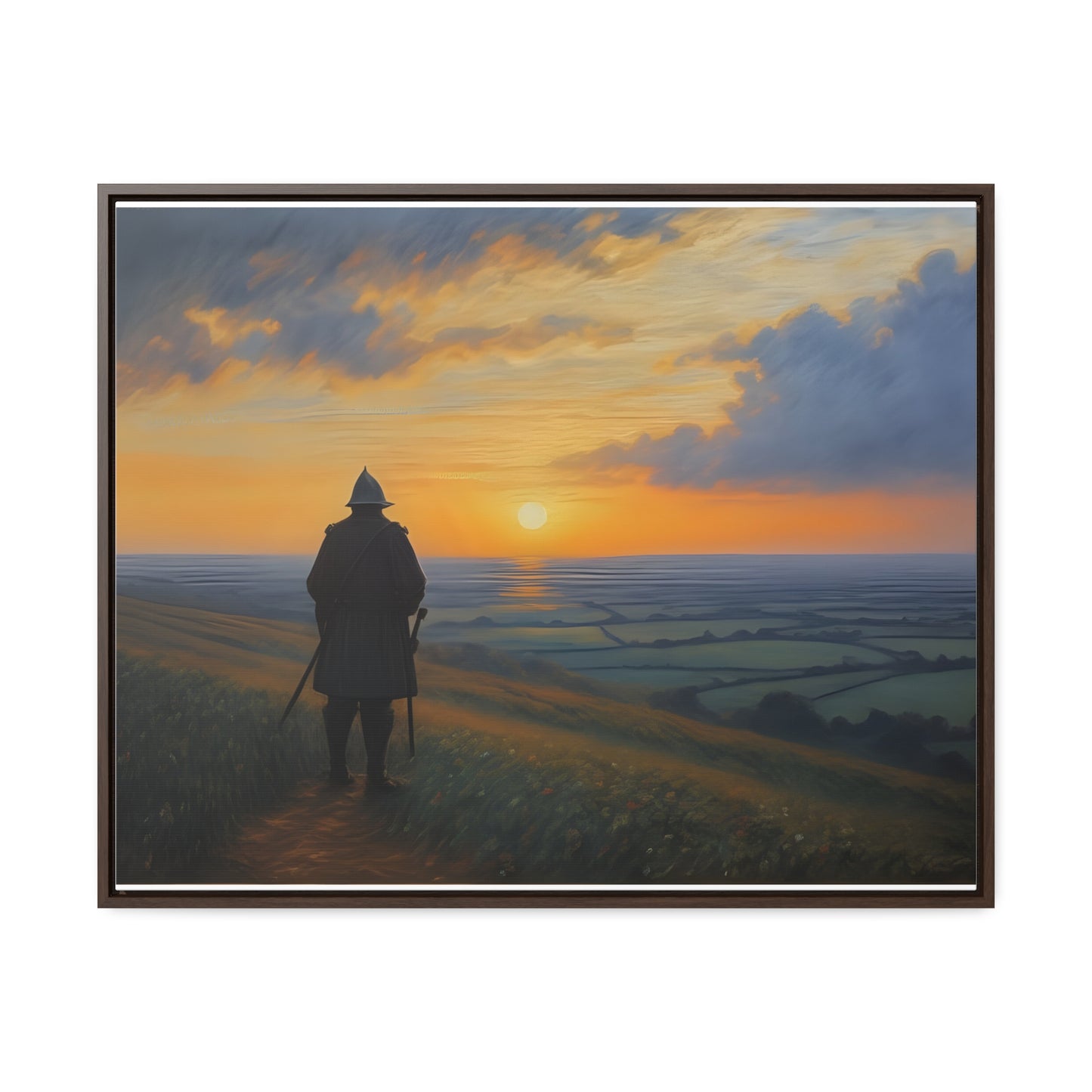 Contemplation, Wall Art, Gallery Canvas Wraps, Horizontal Frame