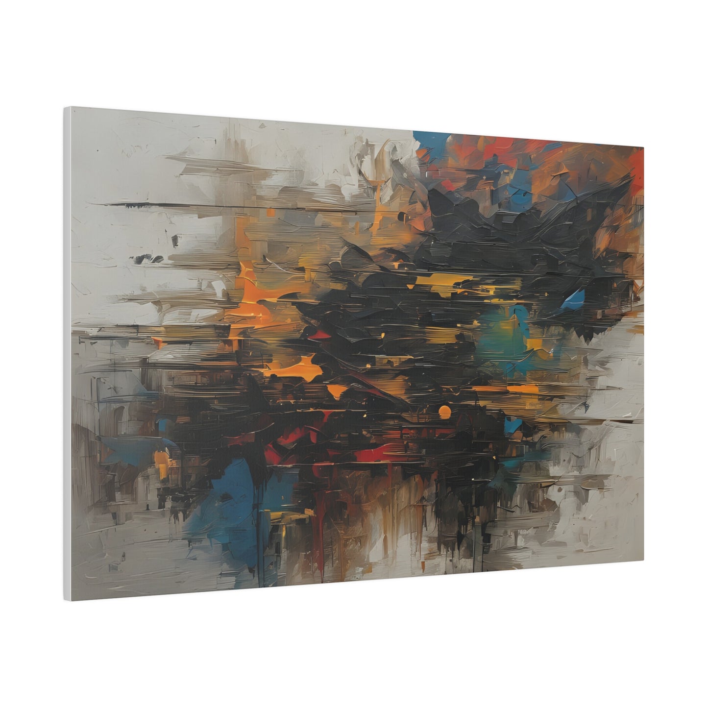 Abstract, Wall Art, Matte Canvas, Stretched, 0.75"