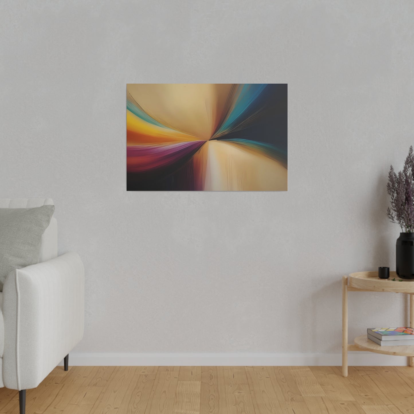 Color, Wall Art, Matte Canvas, Stretched, 0.75"