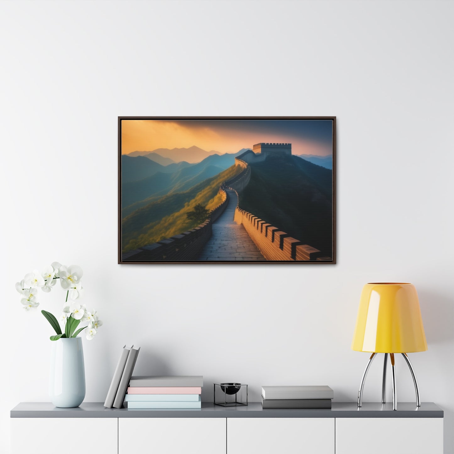 Great Wall of China, Wall Art, Gallery Canvas Wraps, Horizontal Frame